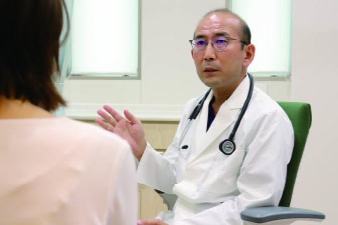 診察時のようす